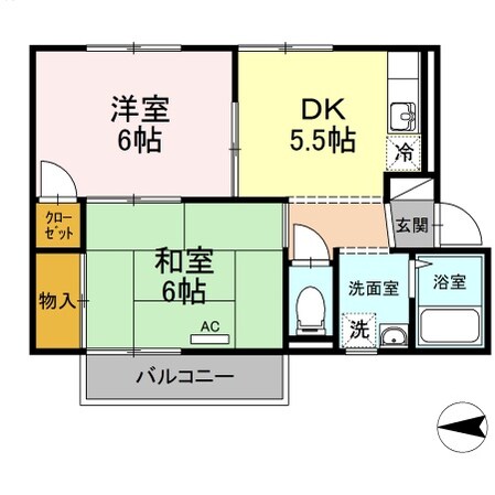 ポニーズ　ハイム・の物件間取画像